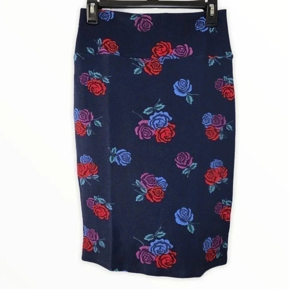 Lularoe Floral Cassie Skirt NWT - Picture 1 of 4